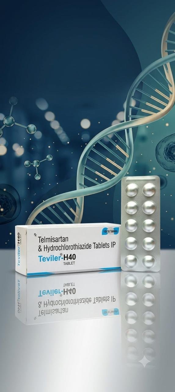 Teviler-H40 – Telmisartan & Hydrochlorothiazide Tablets IP