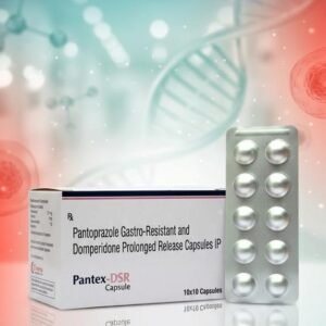 Pantex-DSR – Pantoprazole Gastro-Resistant & Domperidone Prolonged Release Capsules IP